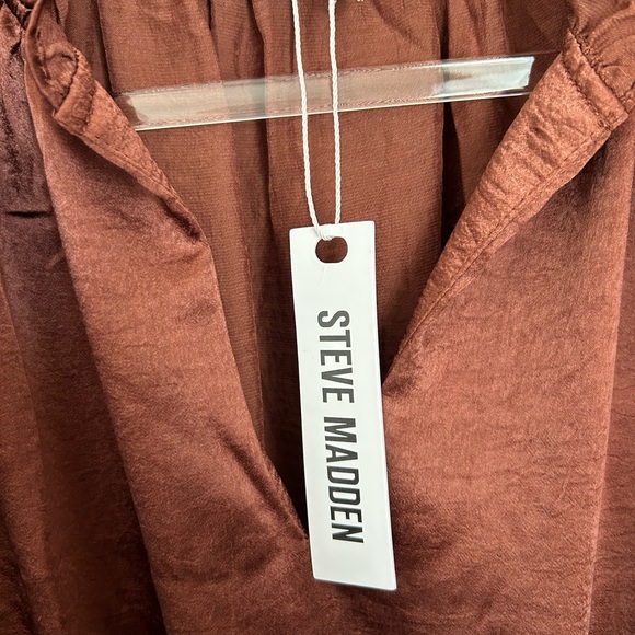 Steve Madden NWT Prairie Dreams Dress/ Cinnamon - Picture 4 of 4